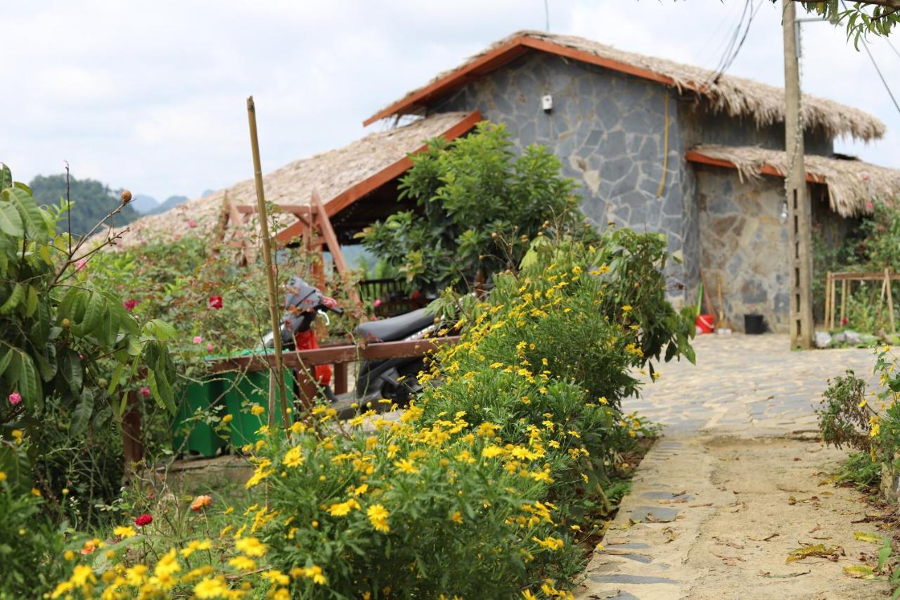 Apartmán Moc Chau Peachy Garden Exteriér fotografie