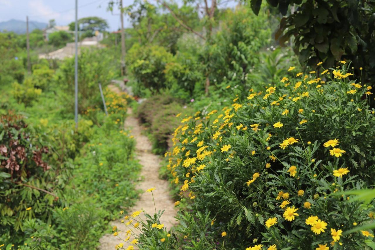 Apartmán Moc Chau Peachy Garden Exteriér fotografie