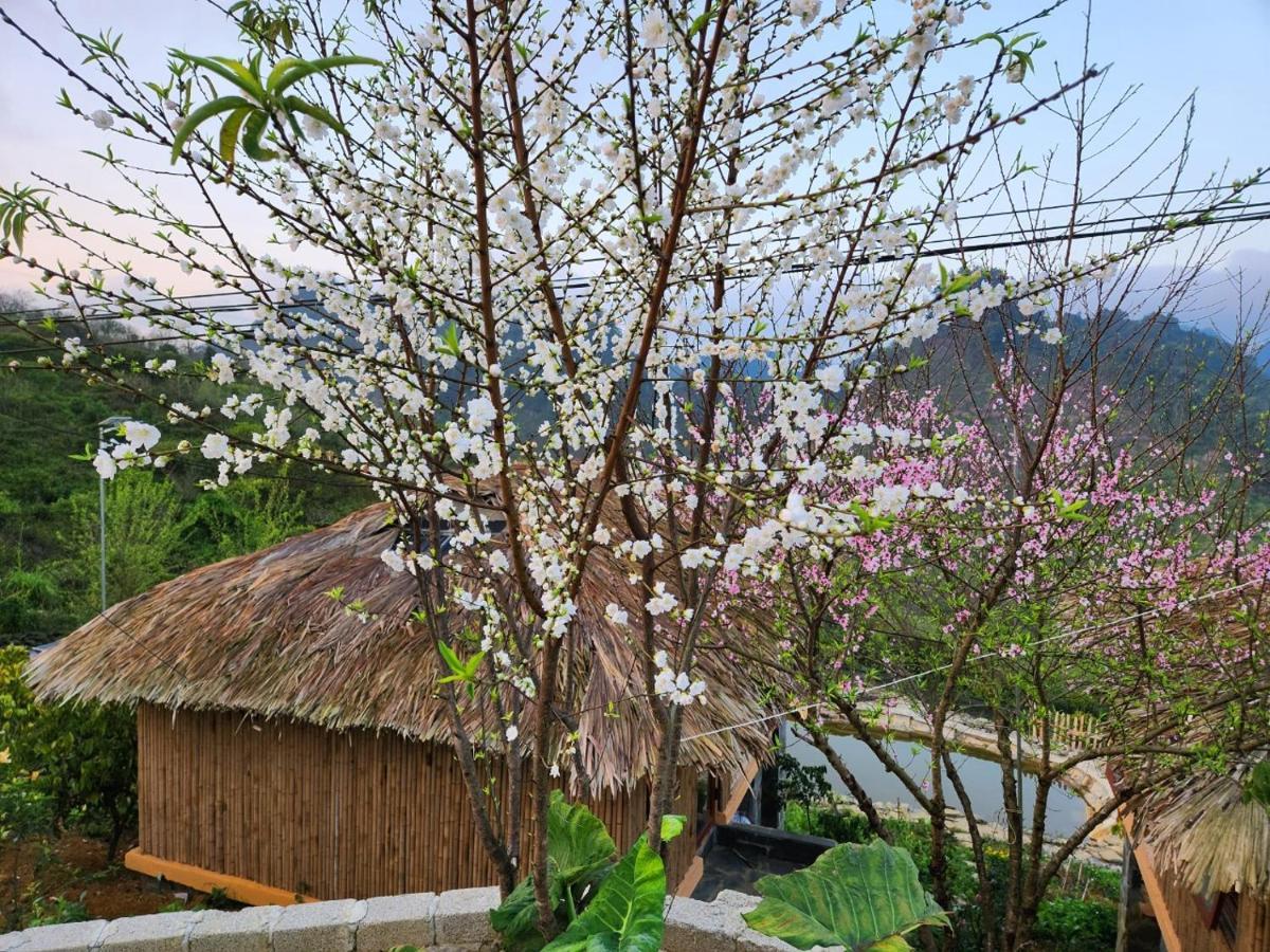 Apartmán Moc Chau Peachy Garden Exteriér fotografie