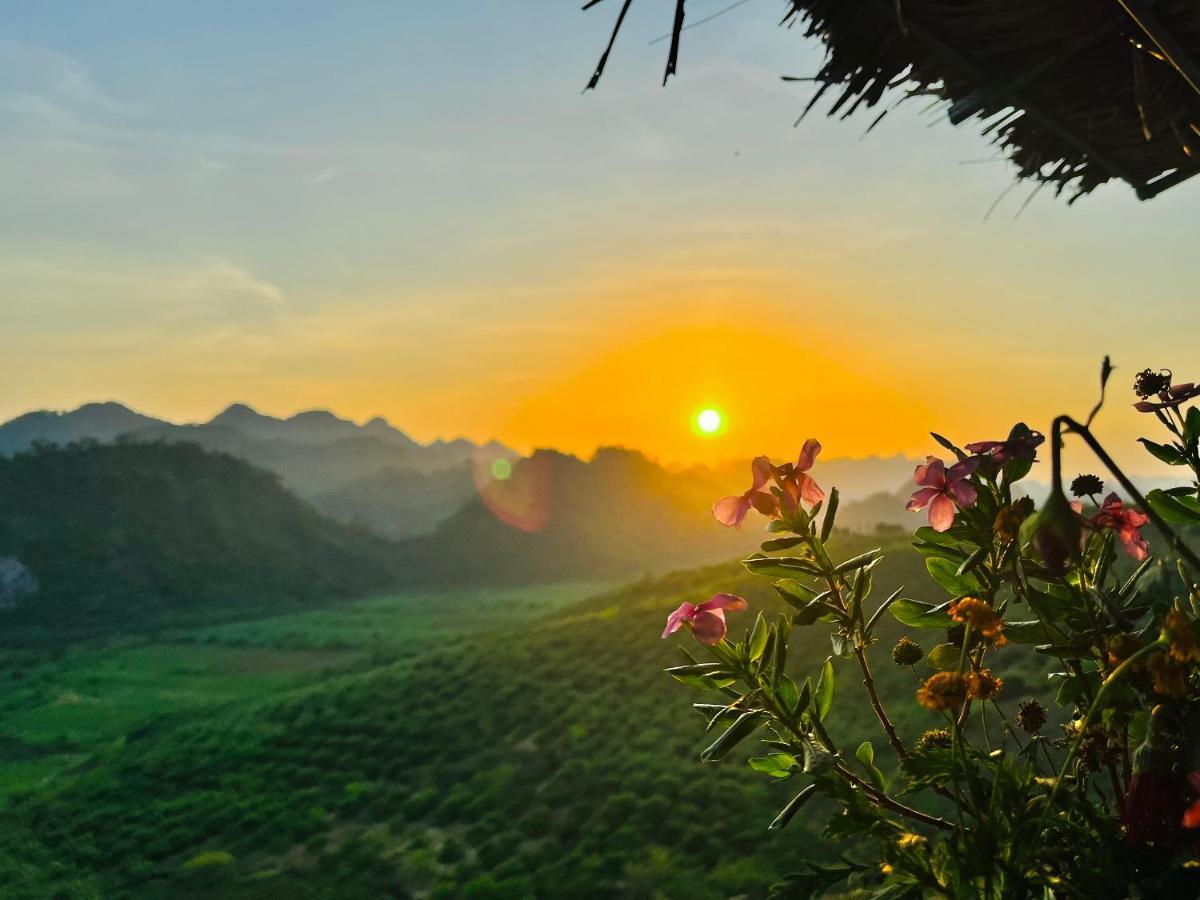 Apartmán Moc Chau Peachy Garden Exteriér fotografie